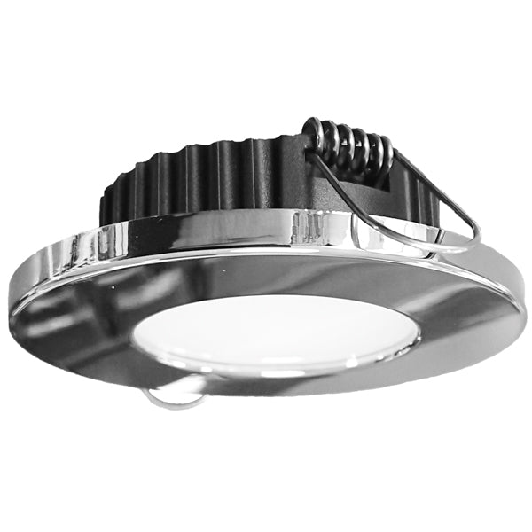 Casolux, Rikke spot dimbar 10-32V IP65, kromplast, 70 lumen, 3000K