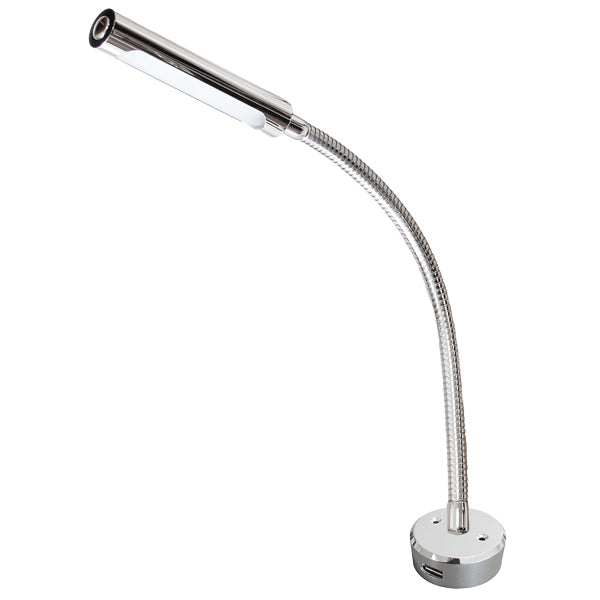 Casolux, Malene bordslampa m/touch, 10-29V, IP20, Rostfritt stål