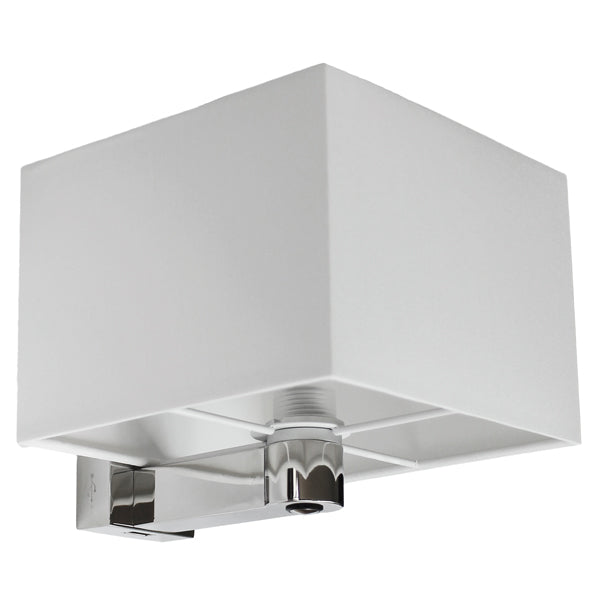 Casolux, Wallis vägglampa fyrkantig, liten, LED G4, 150 mm, 3000K, 1,5 W