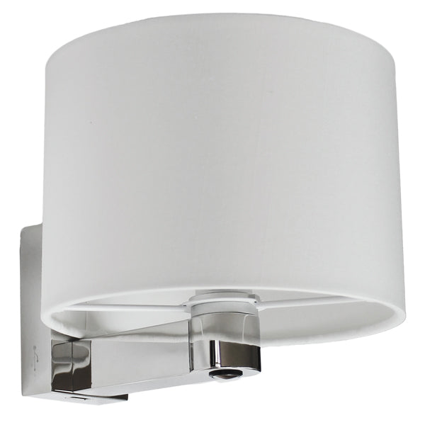 Casolux, Wallis vägglampa, rund, stor, LED G4, 3000K, IP20