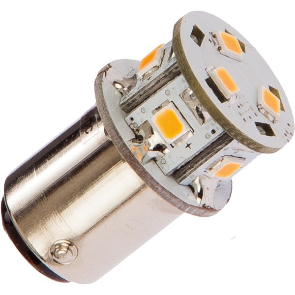 Nautcled, bajonett LED-lampa BA15D, 1,4 W, 2700 K, 140 Lumen