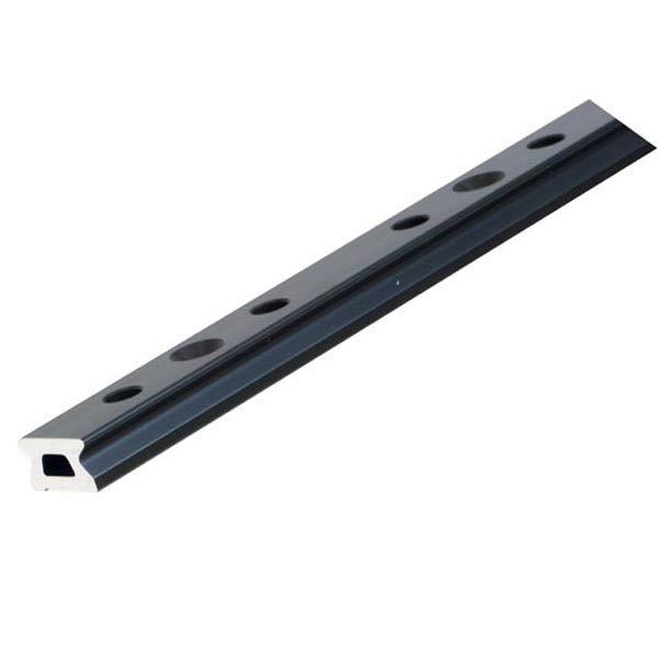 Ronstan, Lap rail Series 22, 1m, 100 mm hålavstånd, Svart, 460 g