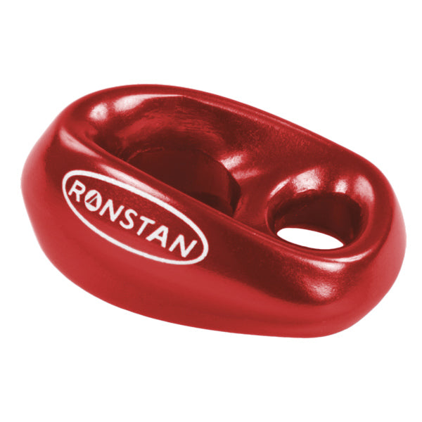 Ronstan, Stötblock för 10 mm rep, röd (1 st), 1000 kg brotthållfasthet