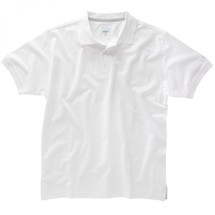 Gill 167 Polo shirt hvid, str XXL