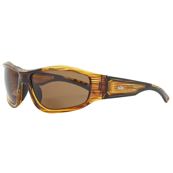 Gill Race vision Bi-focal solbrille wood, styrke +2,5