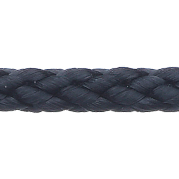 Robline, Polyester 8-flätad Line, 4mm Svart 200m, Brotthållfasthet 280 kg