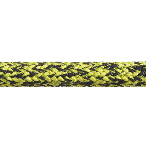 Robline, Admiral 7000 svart/neongul 10mm, 200m - Dyneema® SK78, 5850 kg brottstyrka