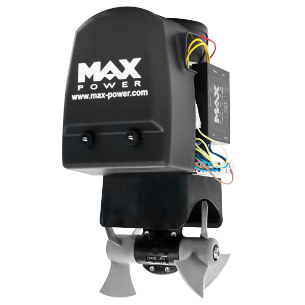 Max Power, Bogpropeller 45 Composit/Duo, 12V, 20-34 fot, 4,3 HP, 125 A, 39 kg, Ø 125 mm