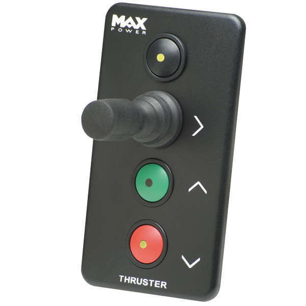 Max Power, Joystick för Vip 150 och Compact Retract, svart, 12/24 V