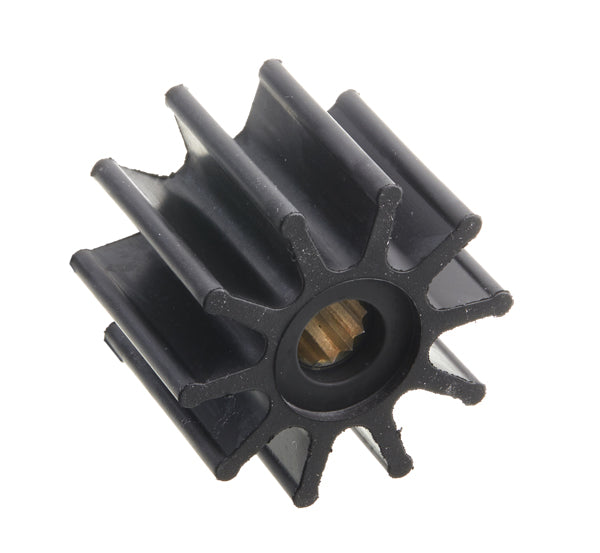 Impeller 500114 T för inombordsmotorer och pumpar, inkl. O-ring, Ø 65,0 mm, Ø axel 14,29 mm