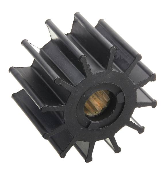 Impeller 500135 T, 63,10 mm, 12 blad, Ø 95,0 mm, Ø axel 22,50 mm