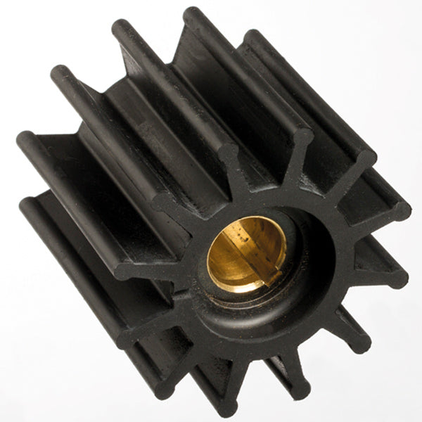 Jabsco, Impeller kit 18958-0001-P, 3 aksler, Ø 21 mm, 73 mm høj, 12 lameller, Neopren/Messing, Ø 83 mm