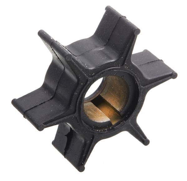 Impeller 500338 för utombordsmotor, Honda 19210-ZV5-003, 3 axlar, 20,20 mm hög, 6 blad, Ø 55,75 mm, Ø axel 17,20 mm