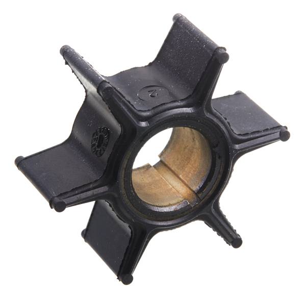 Impeller för utombordsmotorer, 500379 - Ø 50,4 mm, Axeltyp 3, Höjd 20,20 mm, 6 blad