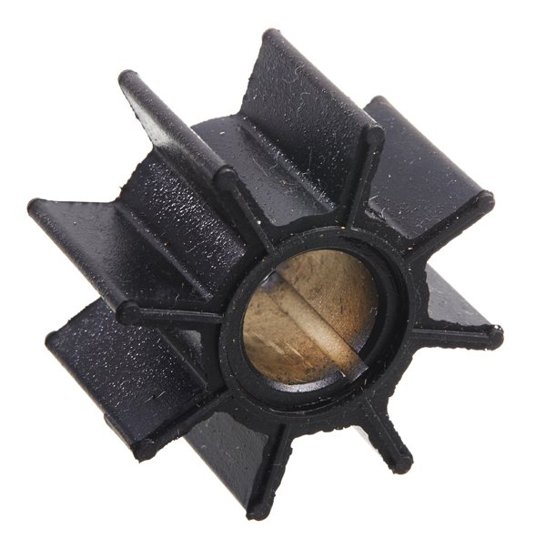 Impeller 500383 för utombordsmotorer, Tohatsu 334-65021-0, Axeltyp 3, Höjd 23,40 mm, Ø 40,8 mm, Ø axel 13,97 mm, 8 blad