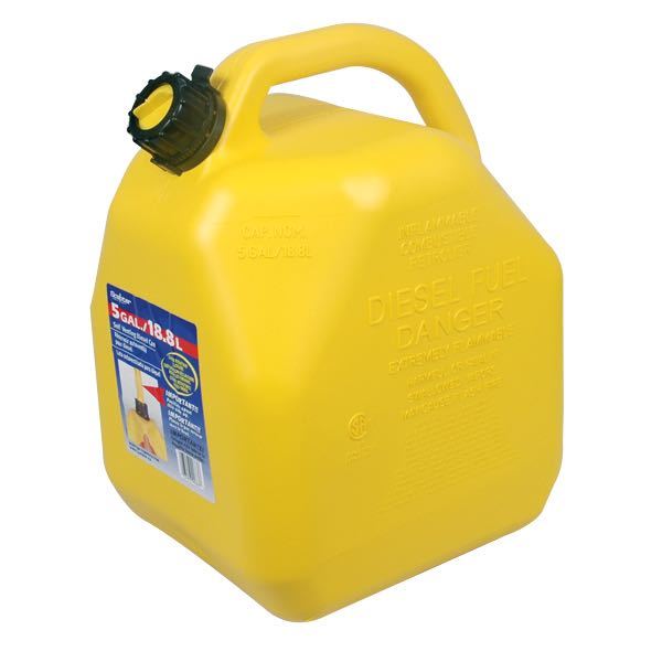 Scepter, Dieselbehållare, 20 l, Gul, Polyeten, CE-godkänd