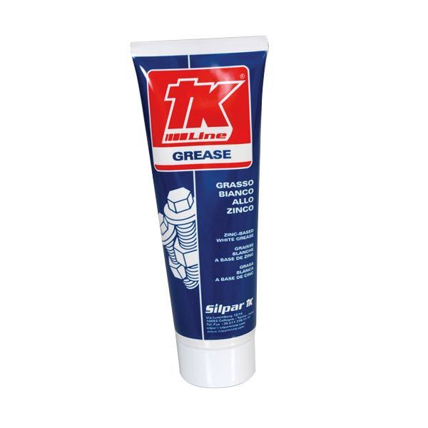 TK Line, Marinegrease fett, 250 ml - Vitt fett med zinkoxid, 250 ml