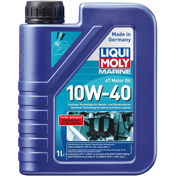 Liqui Moly, marin 4T motorolja, 10W-40, 1L