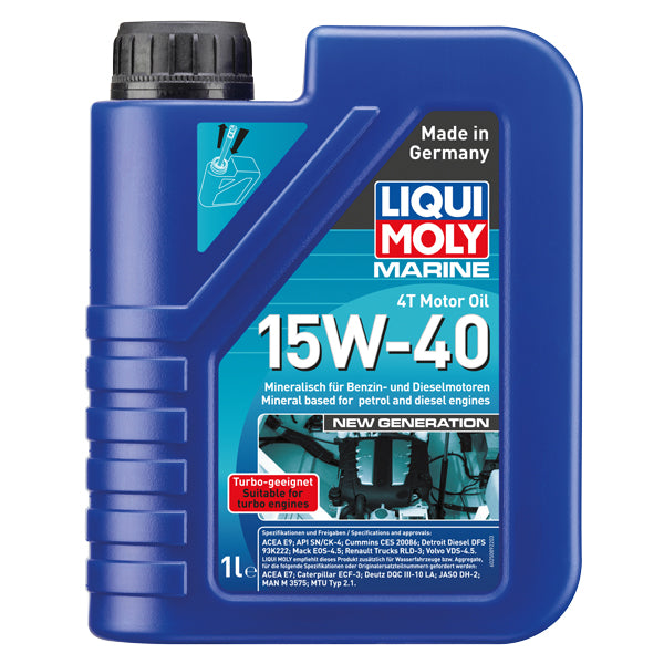 Liqui Moly, 4T motorolja 15W-40 New Generation, 1L