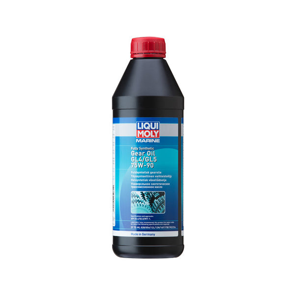 Liqui Moly, marin helsyntetisk växelolja GL4/GL5 75W-90 (1 l)