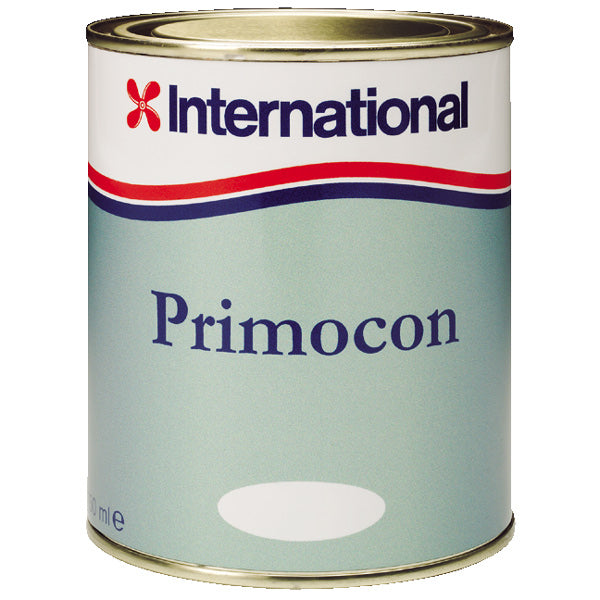 International, Primocon 3/4L, Grå - 1-komponent primer för trä, plast, stål och lättmetall under vattenlinjen