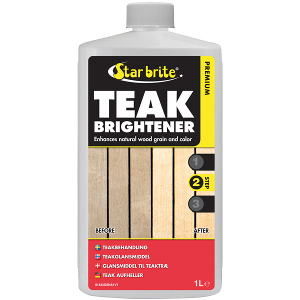 Star Brite, Teak Cleaner Step 2, 1L