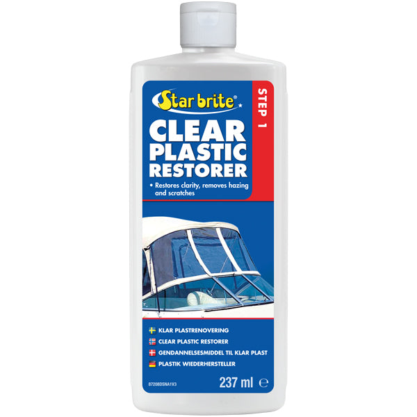 Star Brite, Clear Plastic Restorer - Steg 1, 237 ml