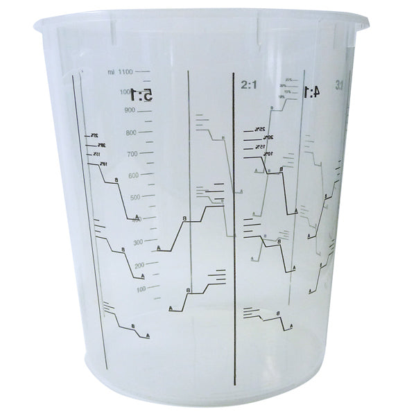 Blandingsbæger Heavy Duty 1,3L, 25 stk