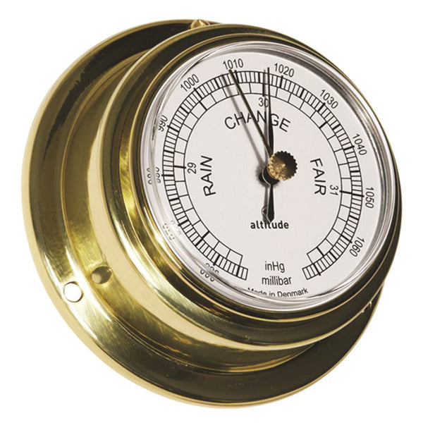 Altitude barometer Ø88/127mm, messing